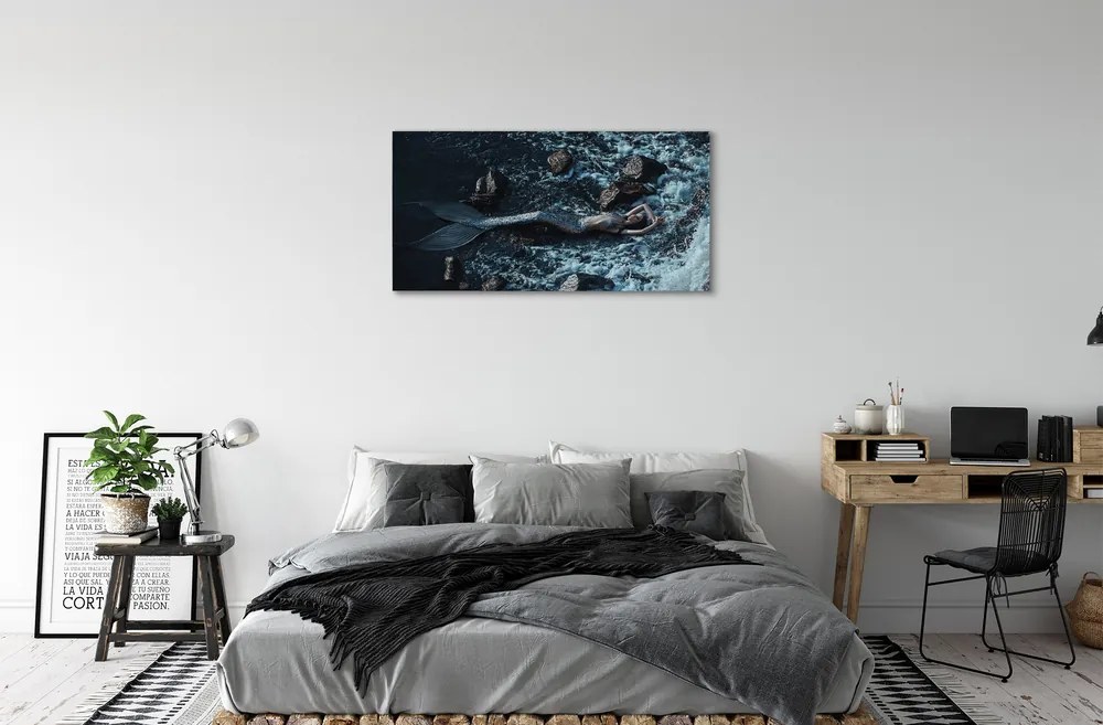 Obraz canvas morská siréna 125x50 cm
