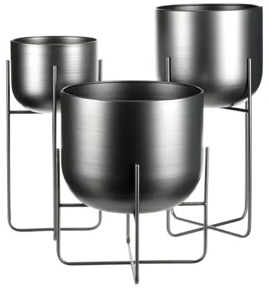 Kovový kvetináč 3ks Autronic FA5004