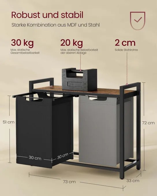 Kôš na bielizeň BLH201X01