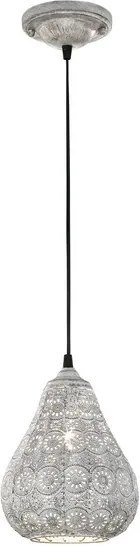 Stropná lampa Jasmin 303700161, šedá antik