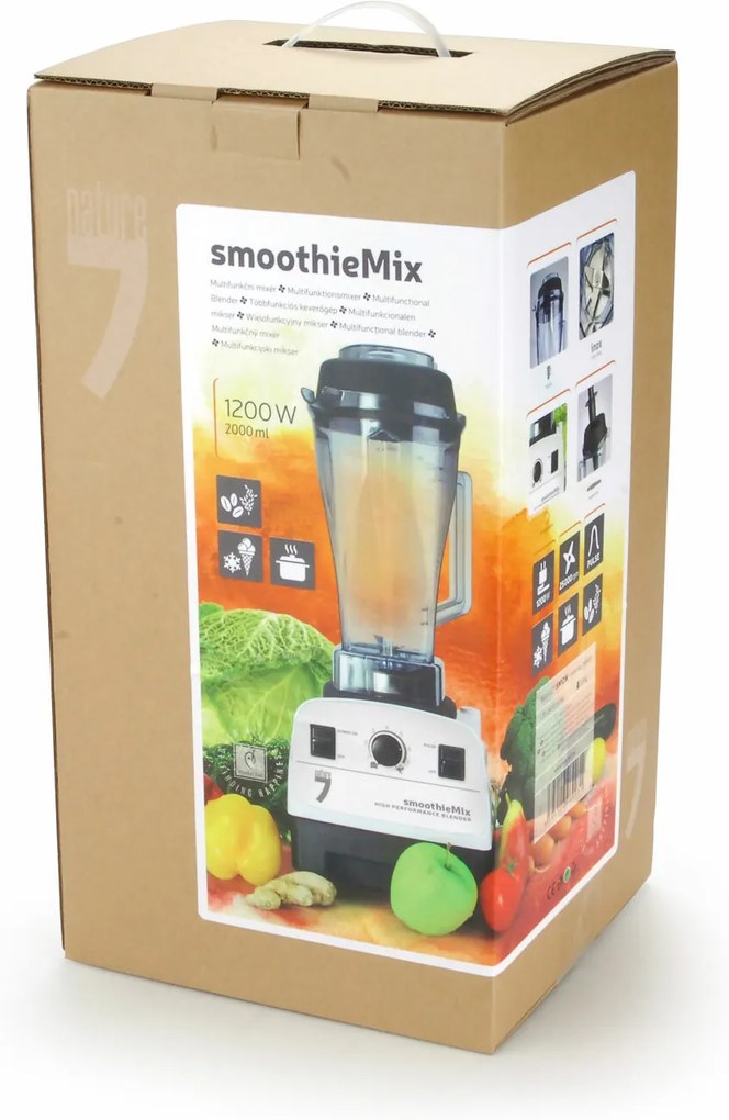 Mixér smoothieMix multifunkčný 1200W, SM12W, Nature7