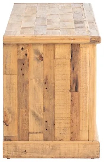 furniture-nabytek.cz - Masívny TV stolík Laredo z borovice, lakovaný, prírodná farba