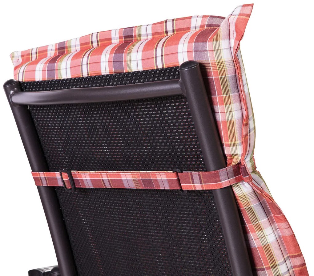 Blumfeldt Prato, poduška s nízkou zadnou časťou, na nižšie polohovacie kreslo, na záhradnú stoličku, polyester, 50 x 100 x 8 cm, 1 x poduška