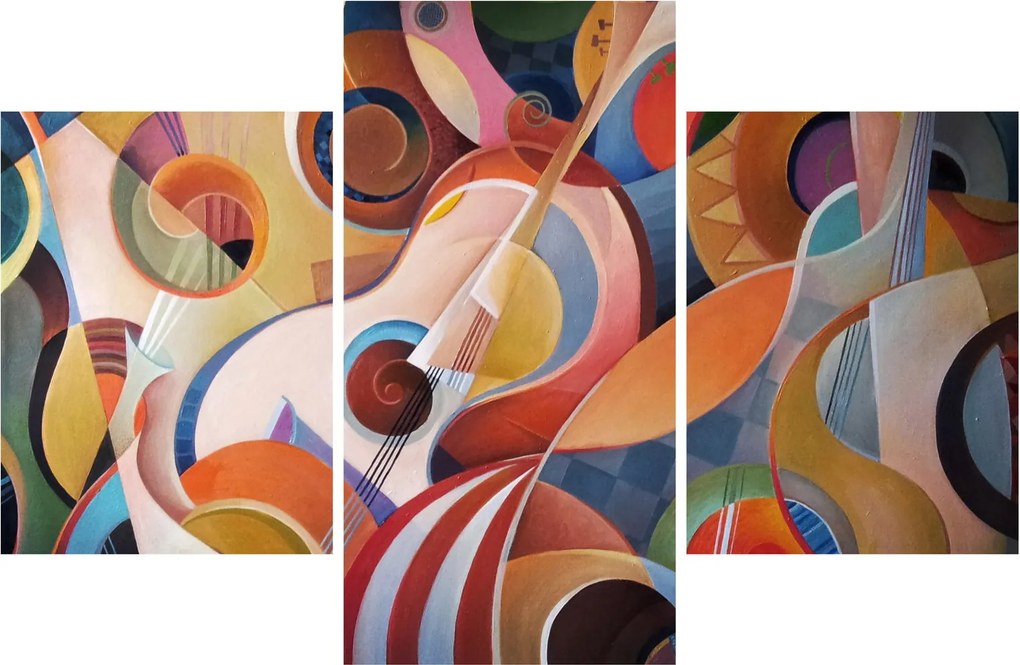 Obraz - Hudobný abstrakt (90x60 cm)