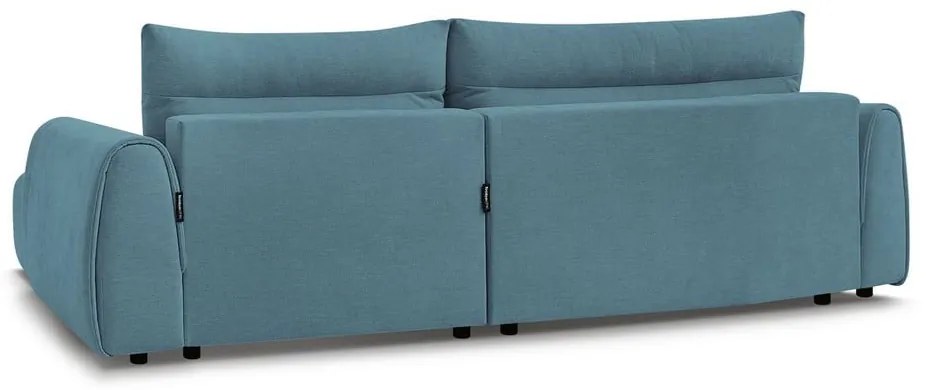 Modrá rohová pohovka Aden – Bobochic Paris