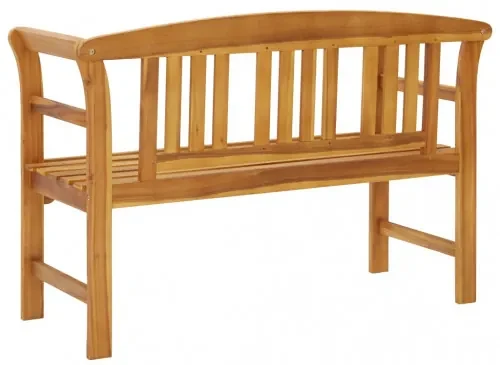 vidaXL Záhradná lavička 114 cm akáciový masív-