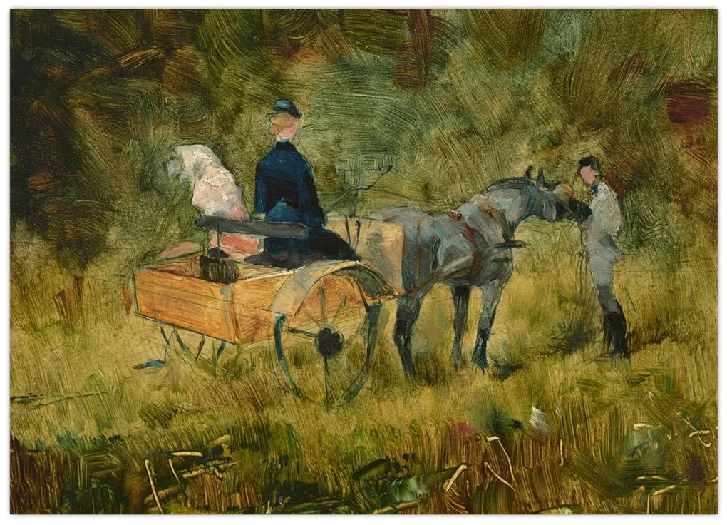 Obraz - Henri de Toulouse-Lautrec, The Trap, reprodukcia (70x50 cm)