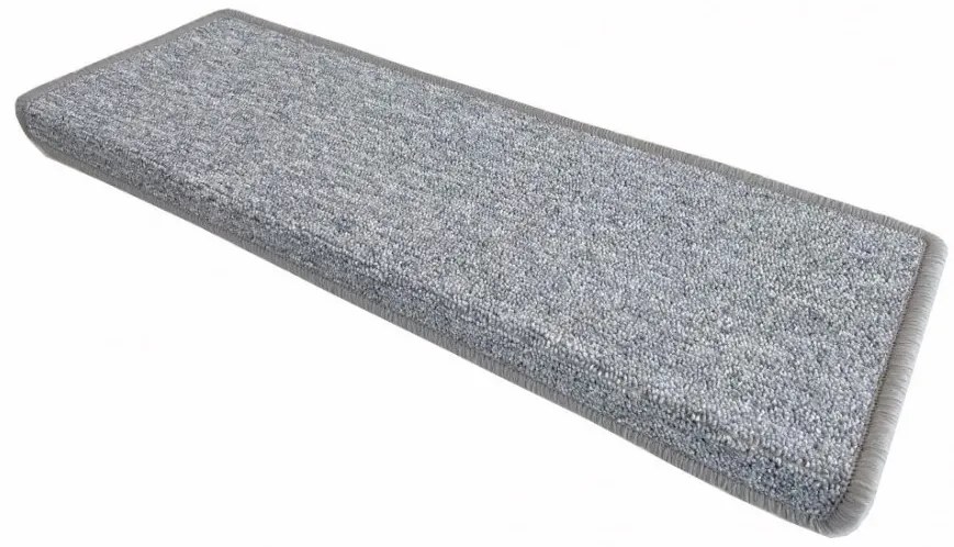 Nášľapy na schody Astra svetlo šedá obdĺžnik, samolepiaci - 24x65 obdĺžnik (rozmer vrátane ohybu) Vopi