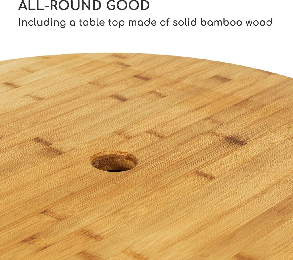 Blumfeldt Pompeji, ohnisko a gril, Ø 60 cm, oceľ