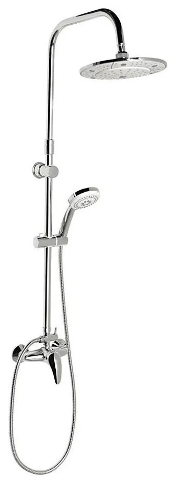 Aqualine - Sprchová súprava s batériou KASIOPEA lesklý chróm