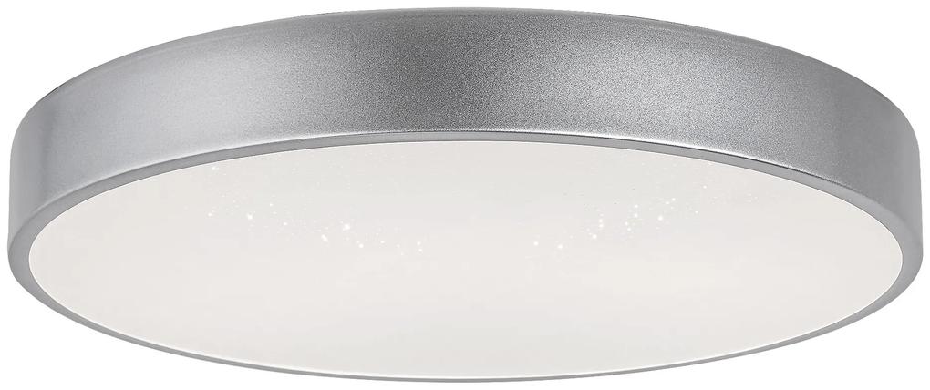 RABALUX Stropné LED svietidlo TORNADO, 26 W, denná biela, okrúhle, strieborné