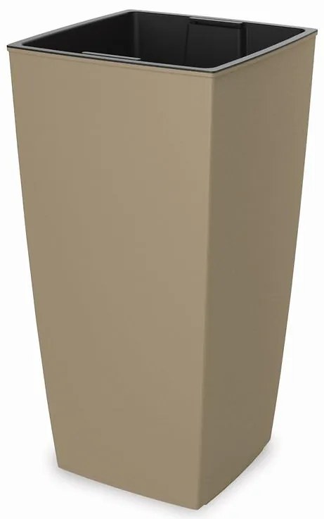 Kvetináč Aurora Classic Mat 30x30x57h Mocca Ac194
