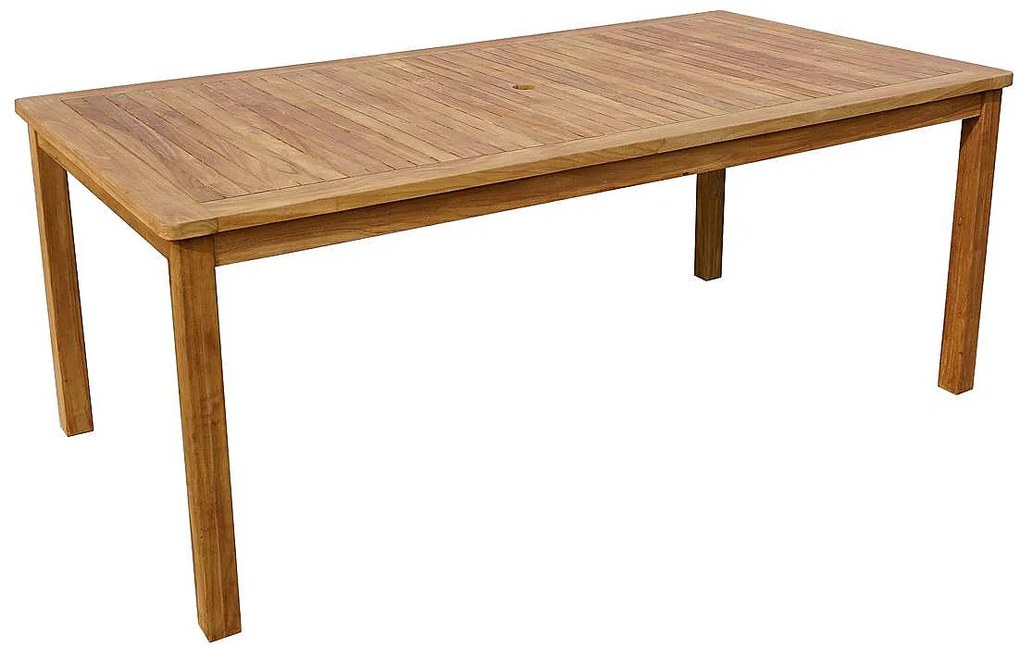 ASKO Záhradný stôl RIVIERA 190x100 cm (teak)