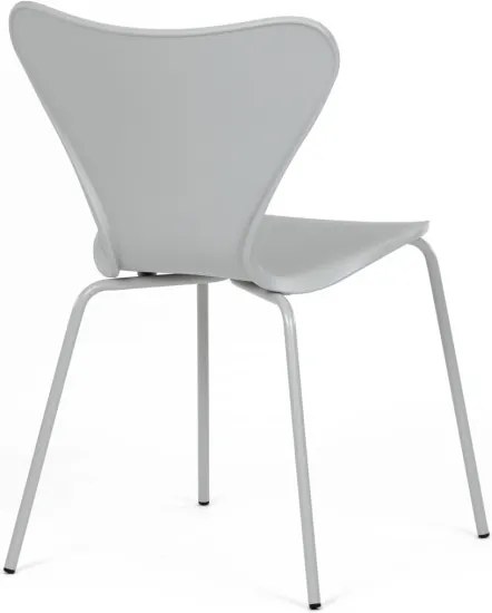 Jedálenská stolička sivá CT-X7034 GREY