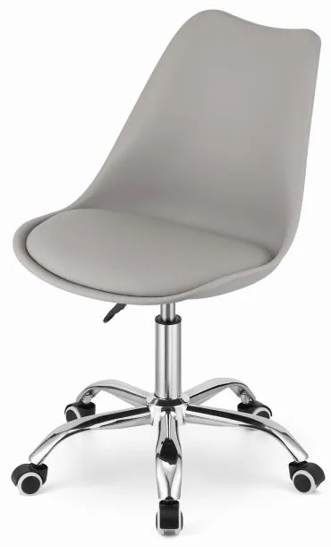 Otočná stolička ALBA - sivá