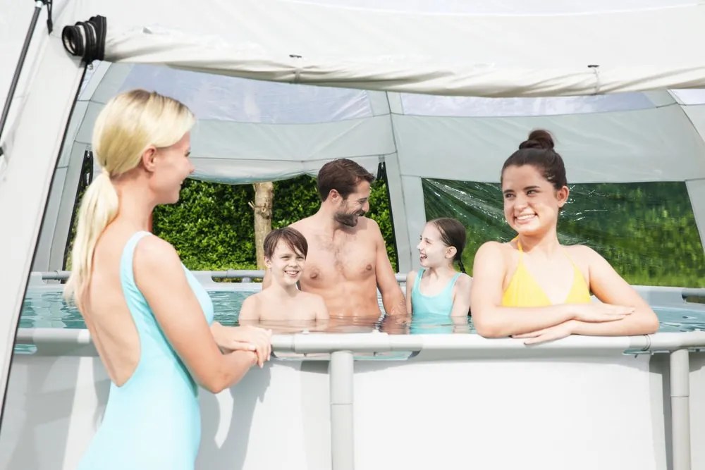 Bazénový stan 600 x 600 x 295 cm Bestway 58612