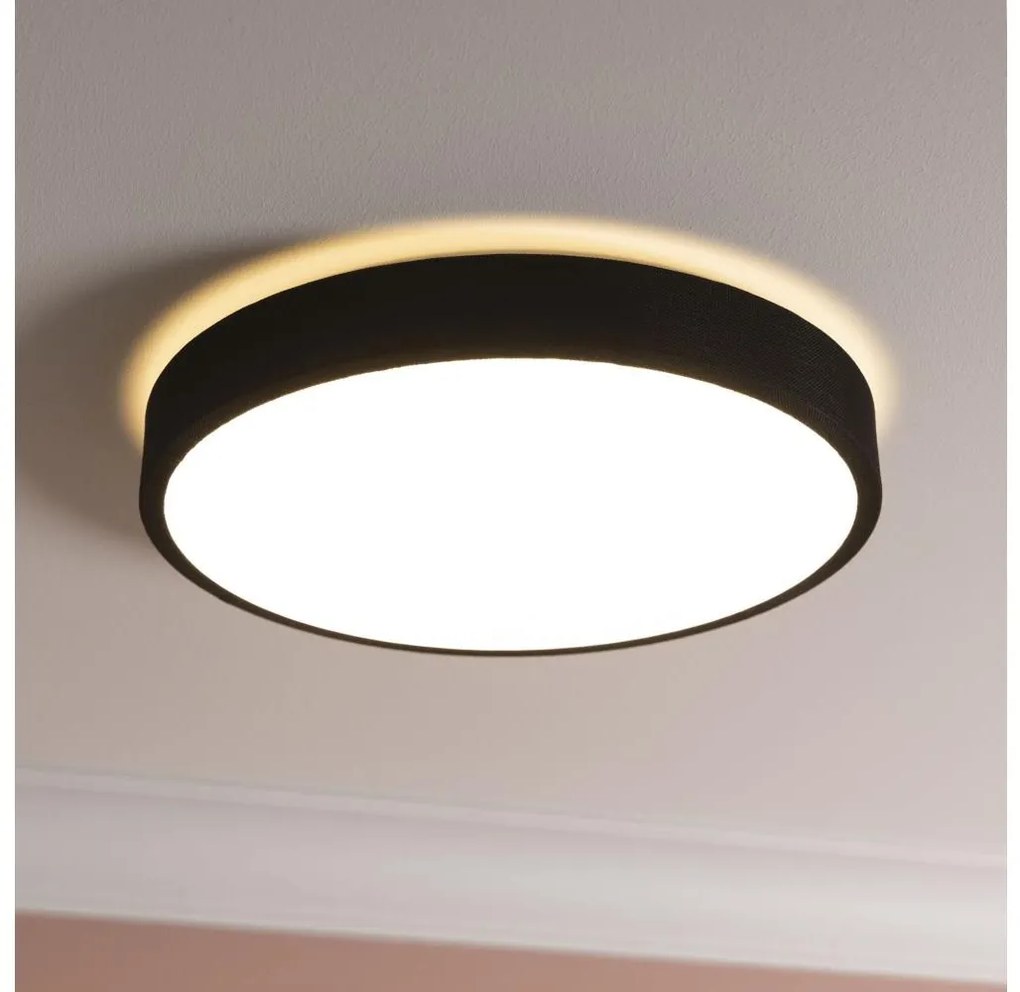 Brilliant -LED Stmievateľné stropné svietidlo FILIZ LED/24W/230V pr. 38,5 cm čierna