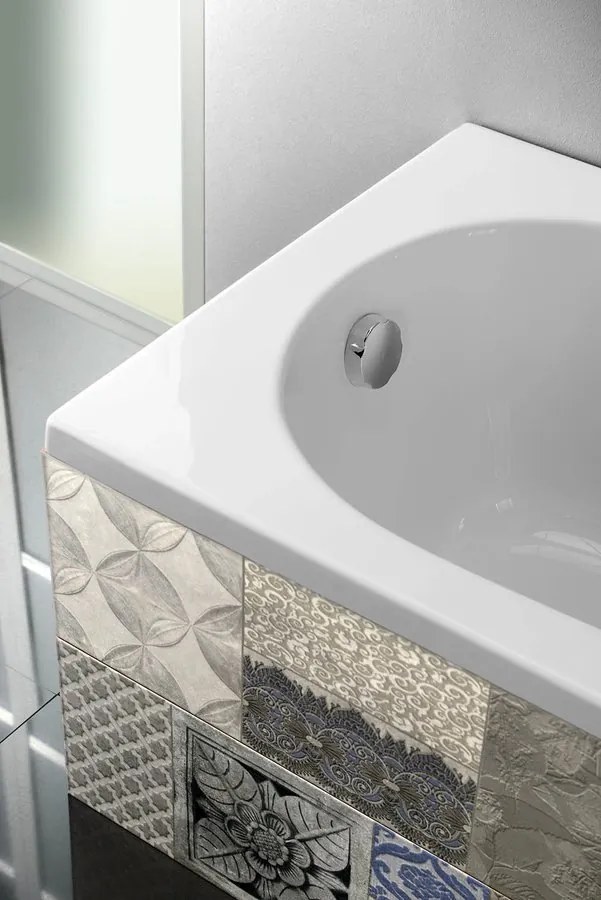 Aqualine Aqualine, JIZERA vaňa 140x70x39cm, bez nožičiek, G1470