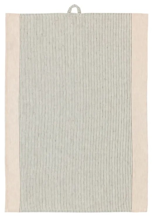 Bavlneno-ľanová utierka 50x70 cm Statement Stripe – Södahl
