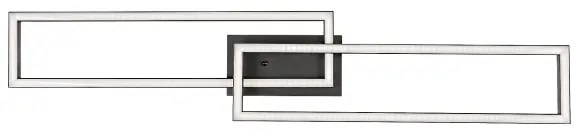 Rabalux 71004 - LED stmievateľné stropné svietidlo NEFERTUM LED/38W/230V + diaľkový ovládač