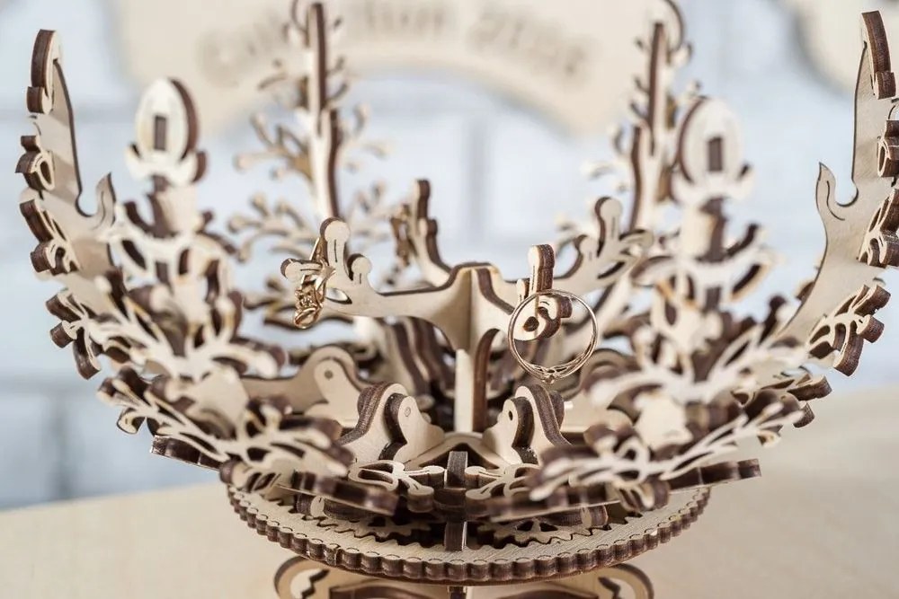 Ugears 3D puzzle Květina 101 ks