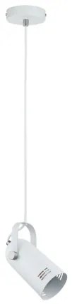 Paulmann 79767 - 1xE27/15W Závesné svietidlo na lankách LAVEA 230V biele