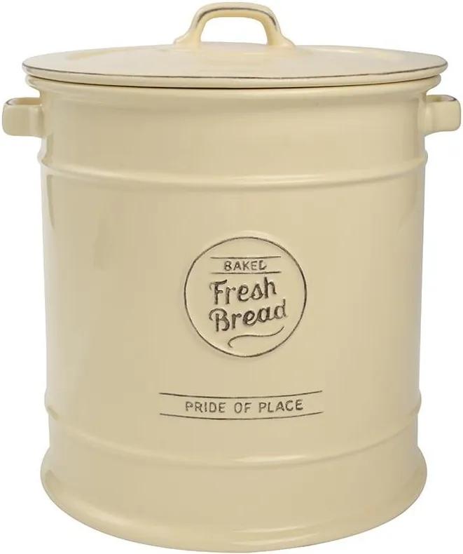 Krémová porcelánová dóza na chlieb T&G Woodware Pride of Place