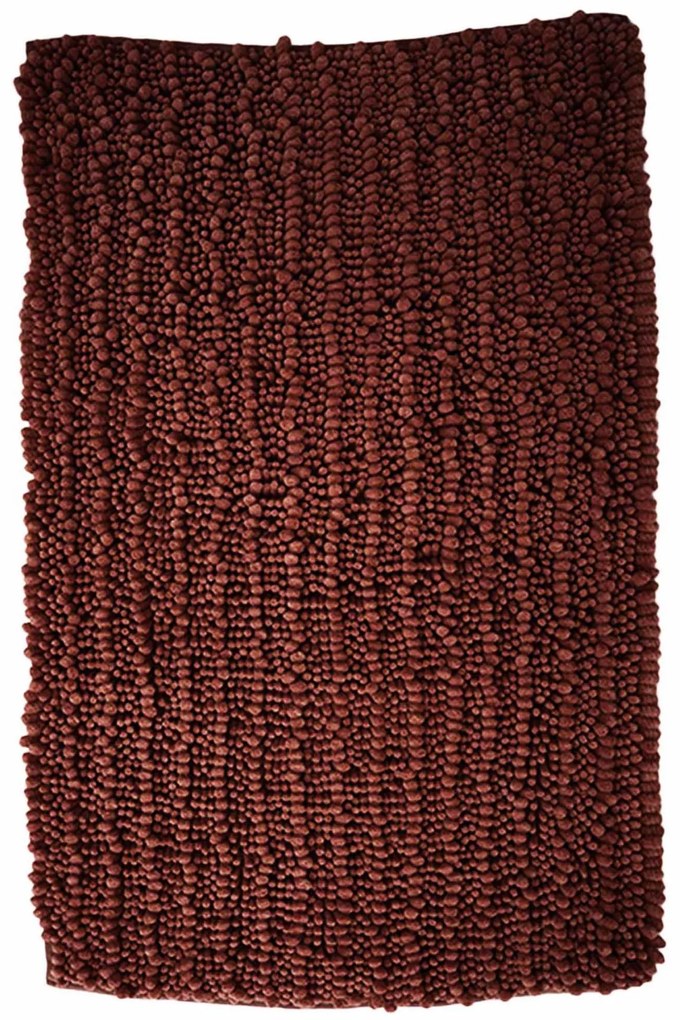 Kúpeľňová predložka 40×60 cm - Lisa tmavohnedá