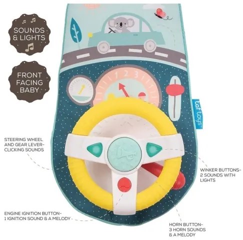 Taf Toys - Závesný volant do auta koala 2xAA