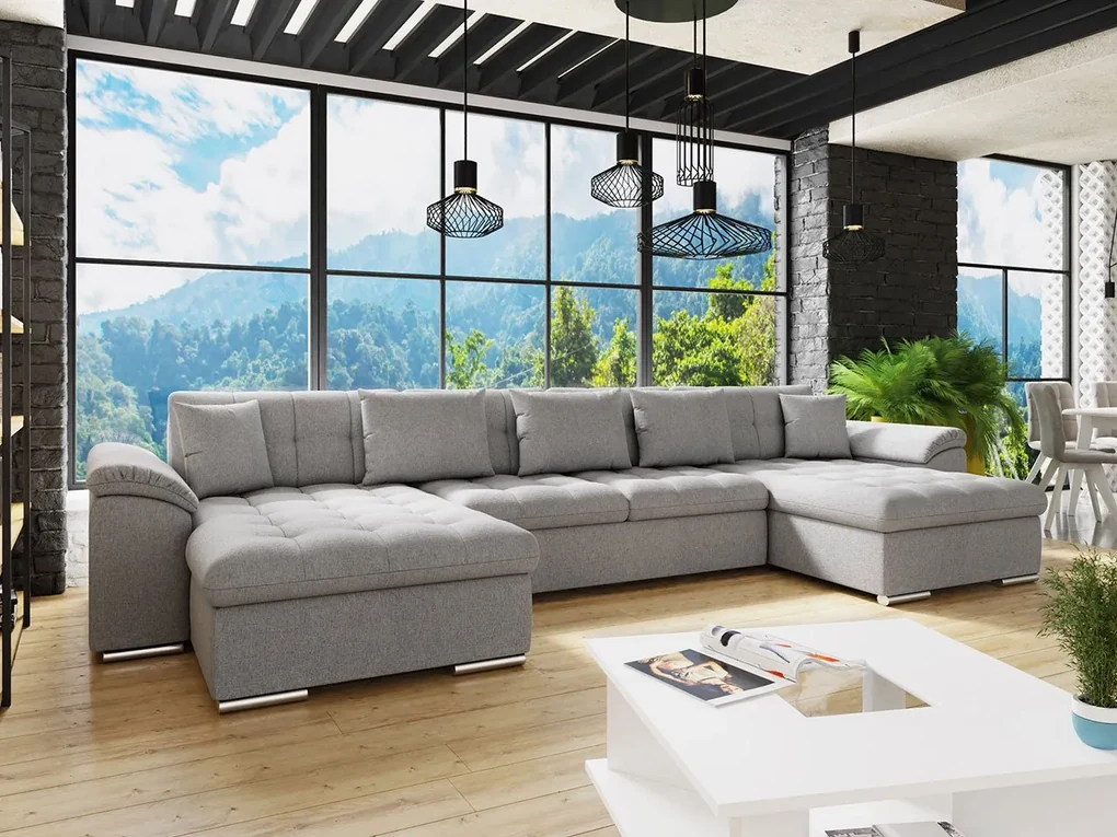 Rohová sedacia súprava Wicenza, Dostupné poťahy: ekokoža Soft 011 + Lux 06