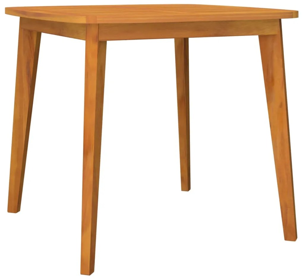 vidaXL Záhradný stôl 85x85x75 cm akáciový masív