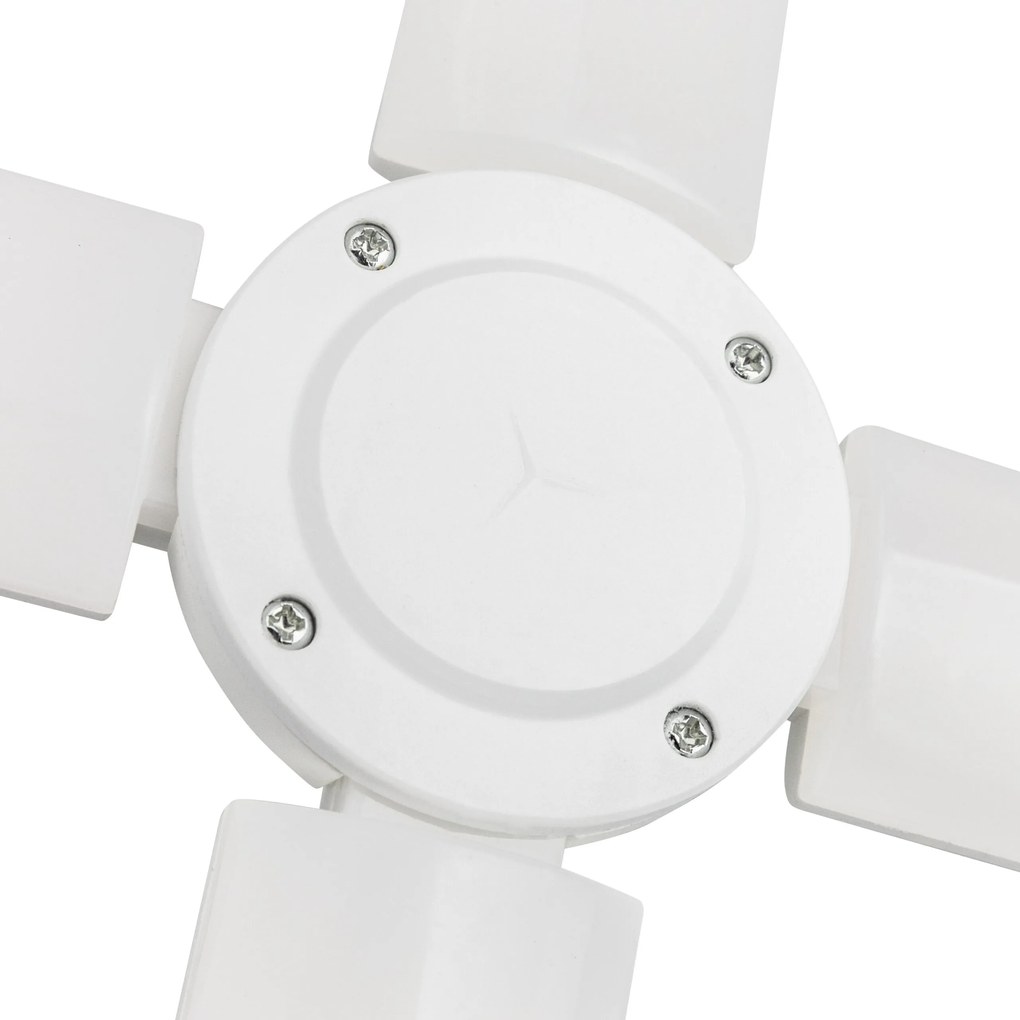 Vergionic 7204 Štvorramenná skladacia LED žiarovka 28 W, E27, 6500K, studená biela