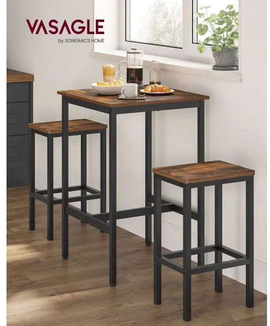 Jedálenský stôl s 2 stoličkami LBT017B01