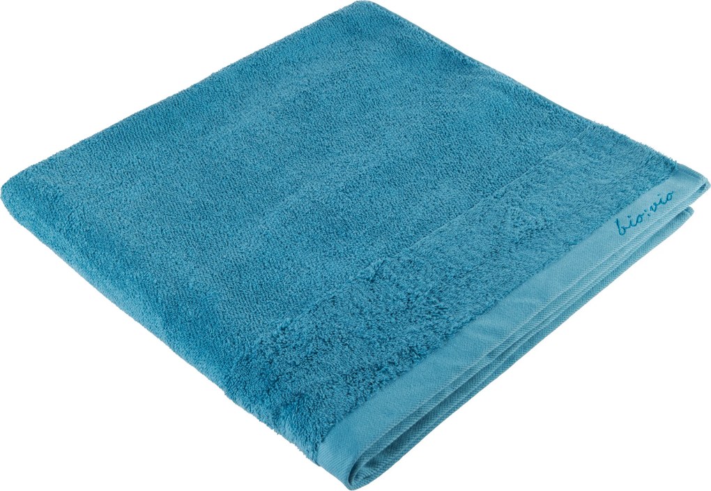 XXXLutz OSUŠKA, 80/190 cm, petrolejová Bio:Vio - Kúpeľňový textil - 004417008627