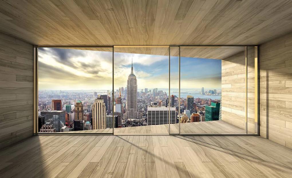 Fototapeta - New York Panorama View (254x184 cm)