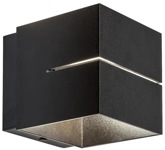 Rabalux 7017 - Nástenné svietidlo KAUNAS 1xG9/10W/230V čierna