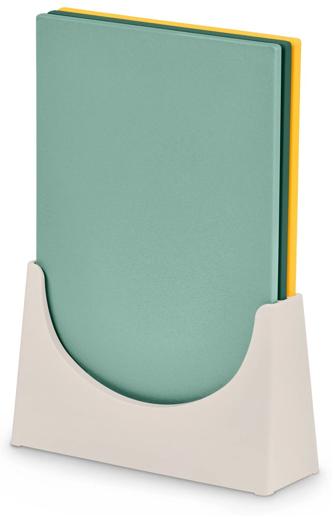 Dosky na krájanie so stojanom, 3 ks