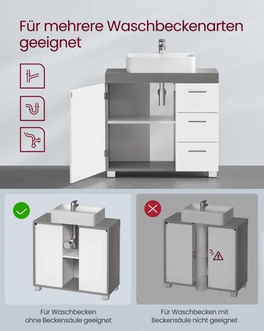 Skrinka pod umývadlo BBK503T49