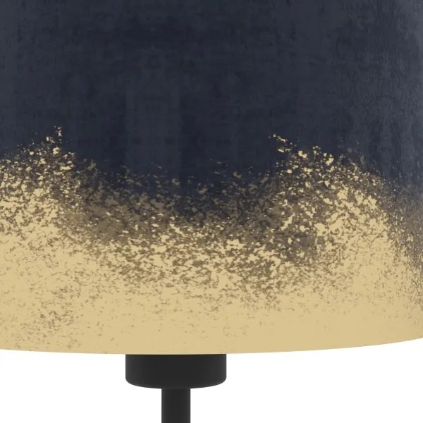 Eglo 39975 - Stolná lampa CASUARITA 1xE27/40W/230V modrá/zlatá