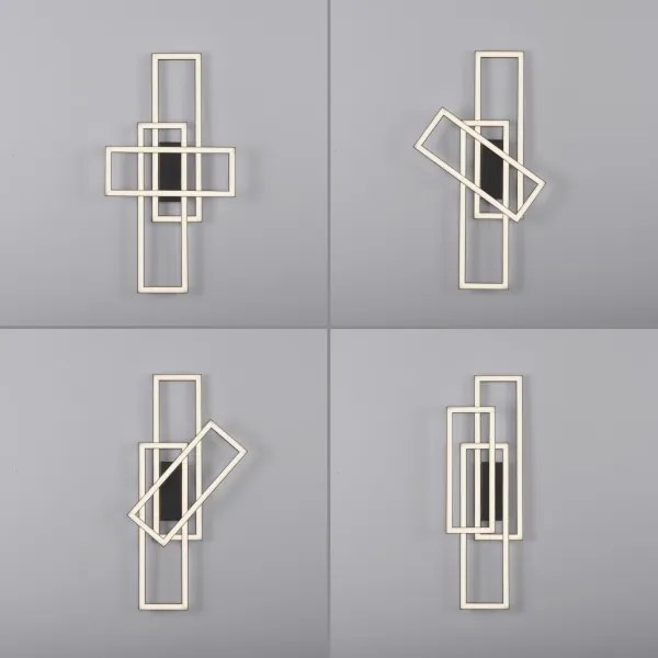 Leuchten Direkt 14697-18 - LED Stmievateľné stropné svietidlo IVEN LED/24W/230V