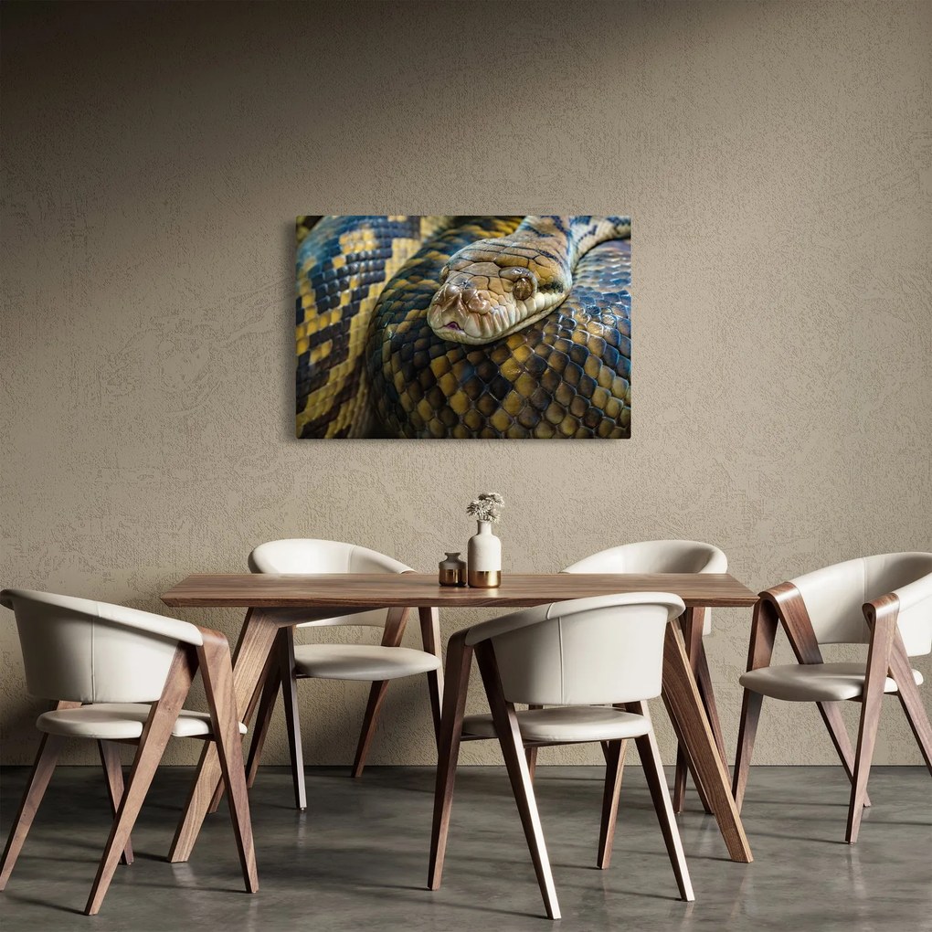 Obraz - Pytón (90x60 cm)
