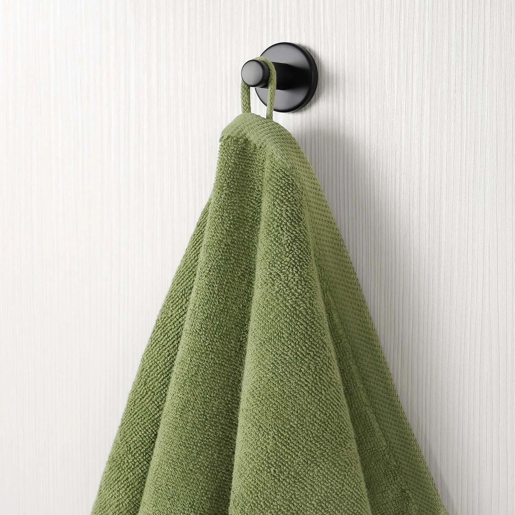 Goldea bavlnený froté uterák / osuška soft bez bordúry – olivový 50 x 100 cm