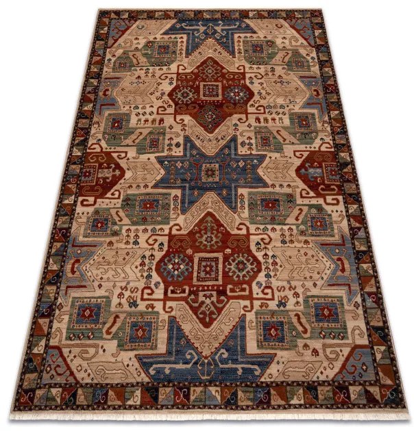 Koberec KESHAN, strapce 1250/53565 béžový / terakota