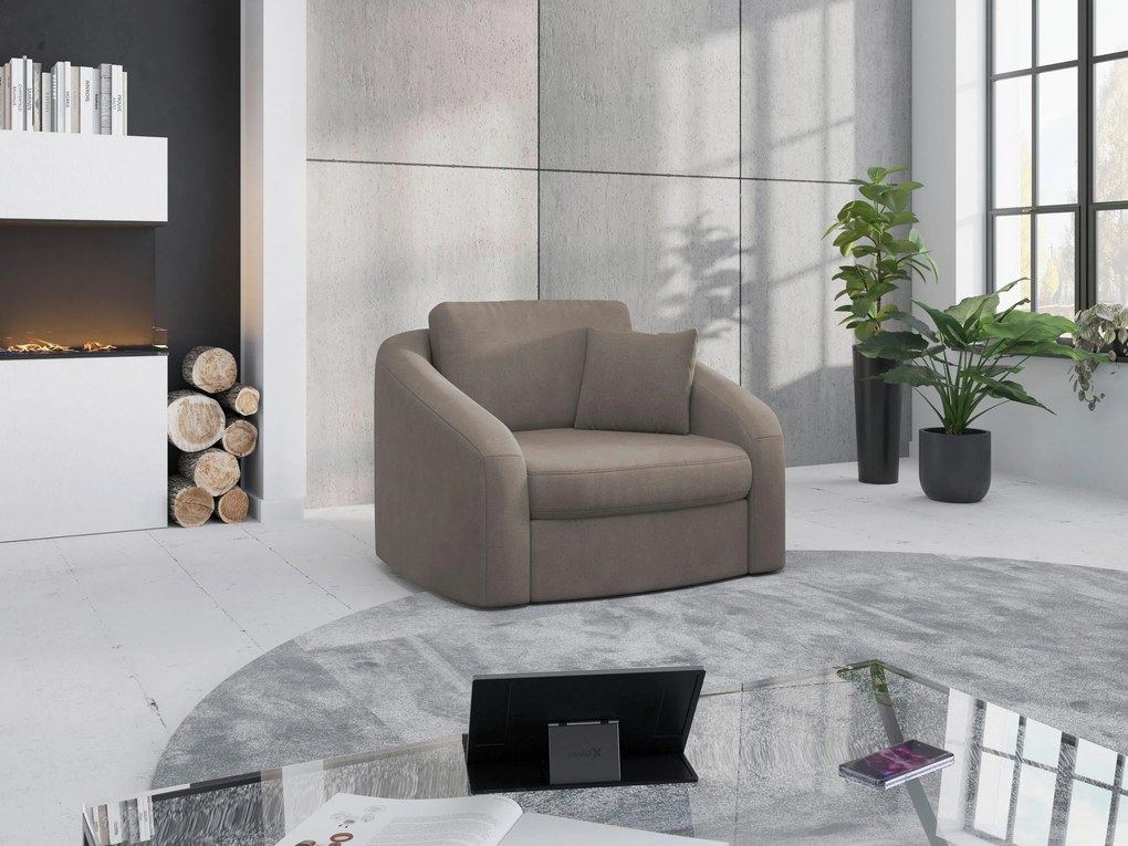 XXXLutz KRESLO, textil, hnedá Sit & More - Online Only obývacie izby - 000144017440