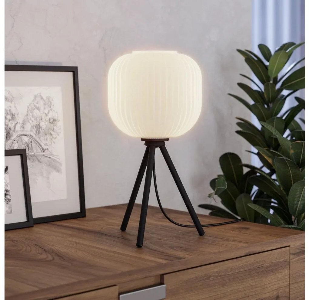 Eglo 99369 - Stolná lampa MANTUNALLE 1xE27/40W/230V