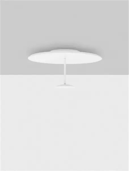 LED stmievateľné biele moderné stropné svietidlo Nima 45