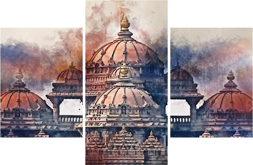 Obraz - Akshardham, Nové Dílií, India (90x60 cm)