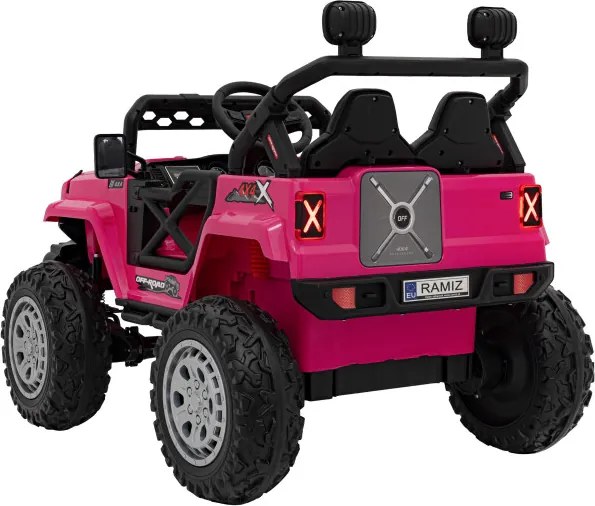 Elektrické autíčko OFF ROAD Speed ružové