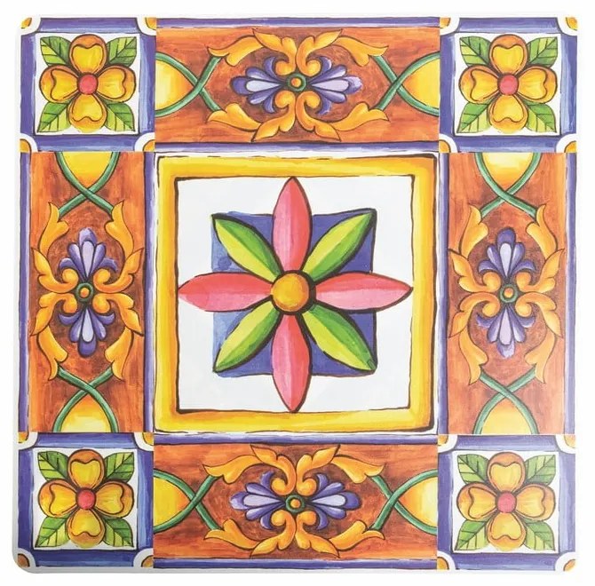 Plastové prestieranie 6 ks 37x37 cm Costiera - Villa d'Este