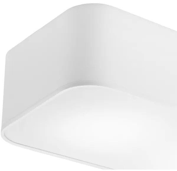 Stropné svietidlo SIRJA SQUARE 2xE27/15W/230V biela